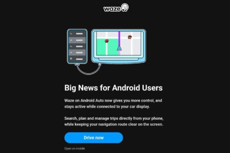 Waze Android Auto