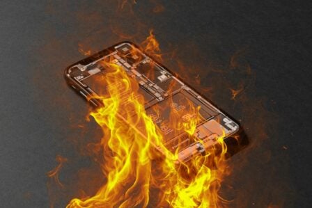 Smartphone Feu