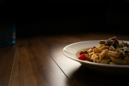 Assiette, Nourriture