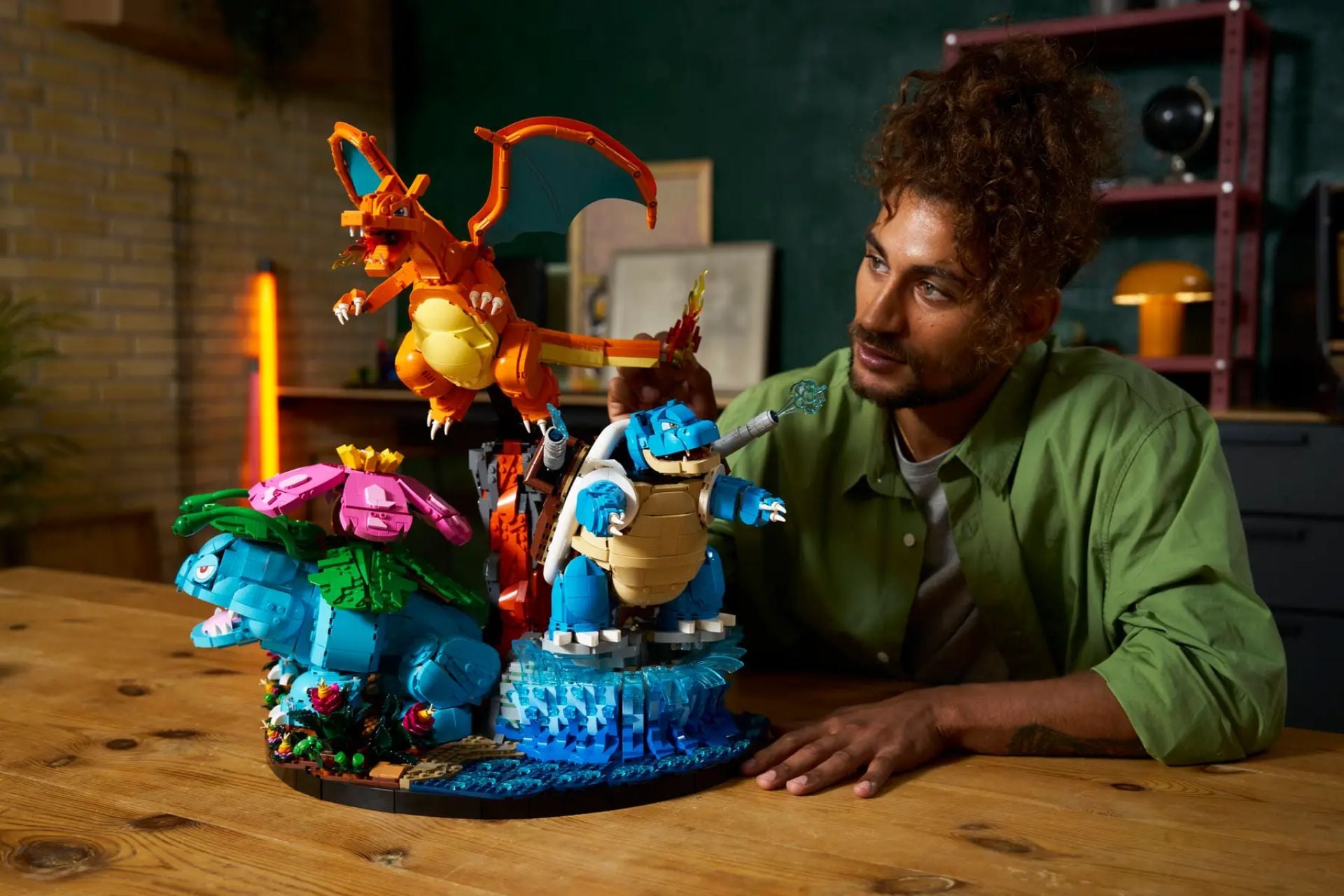 Lego Dracaufeu Tortank Florizarre