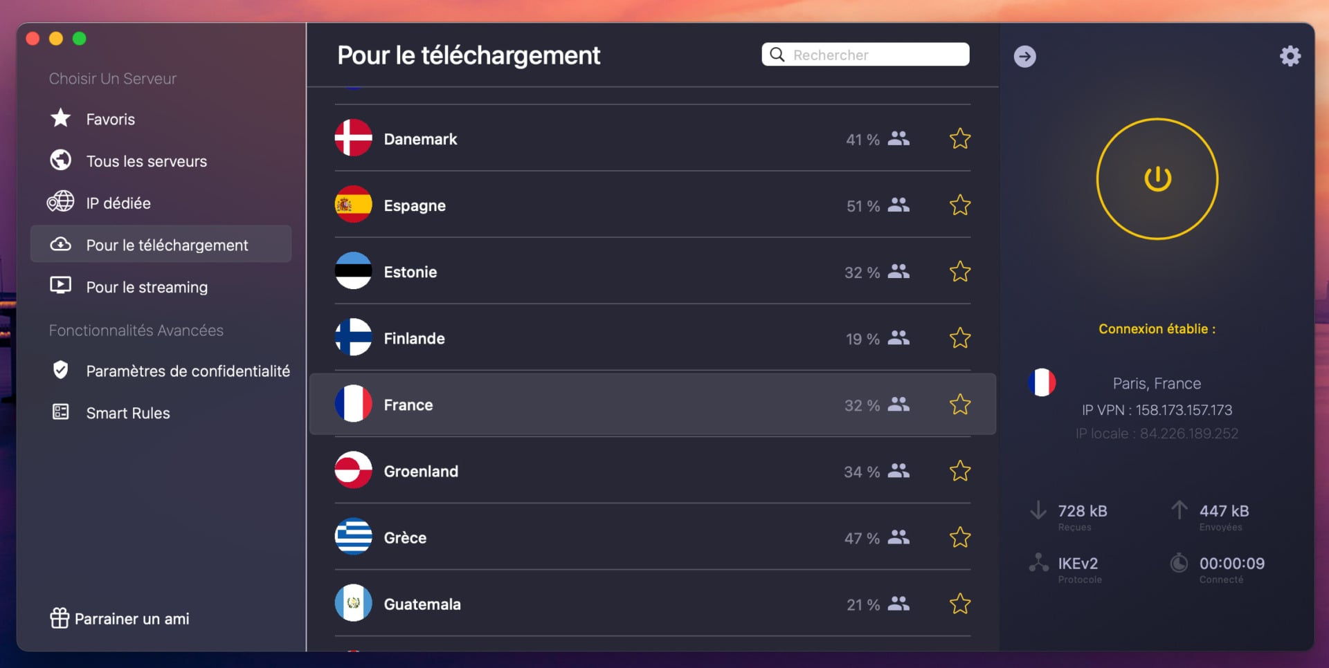 CyberGhost essai gratuit 45 jours - meilleur VPN gratuit 2026