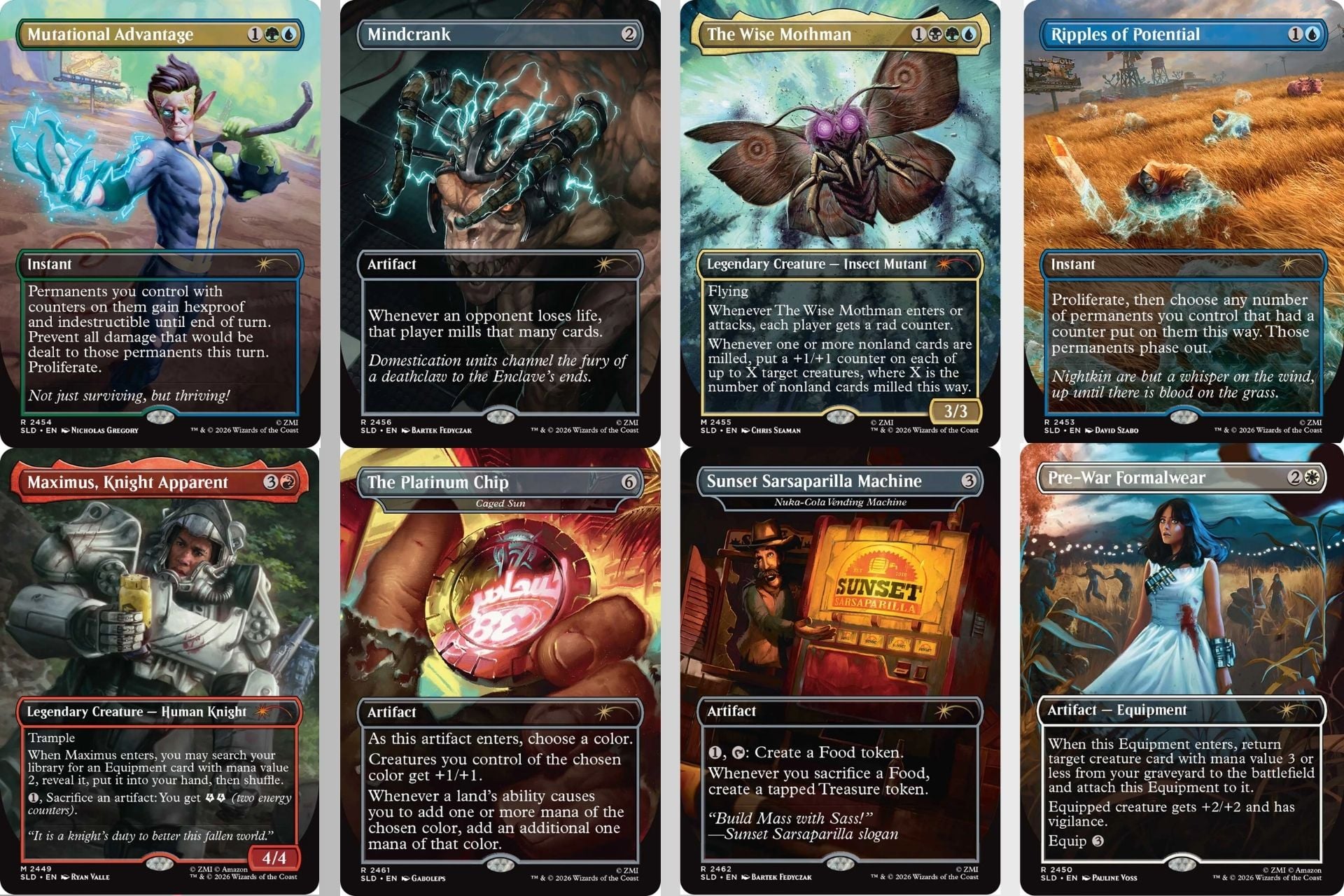 Magic : la collection Fallout se montre enfin