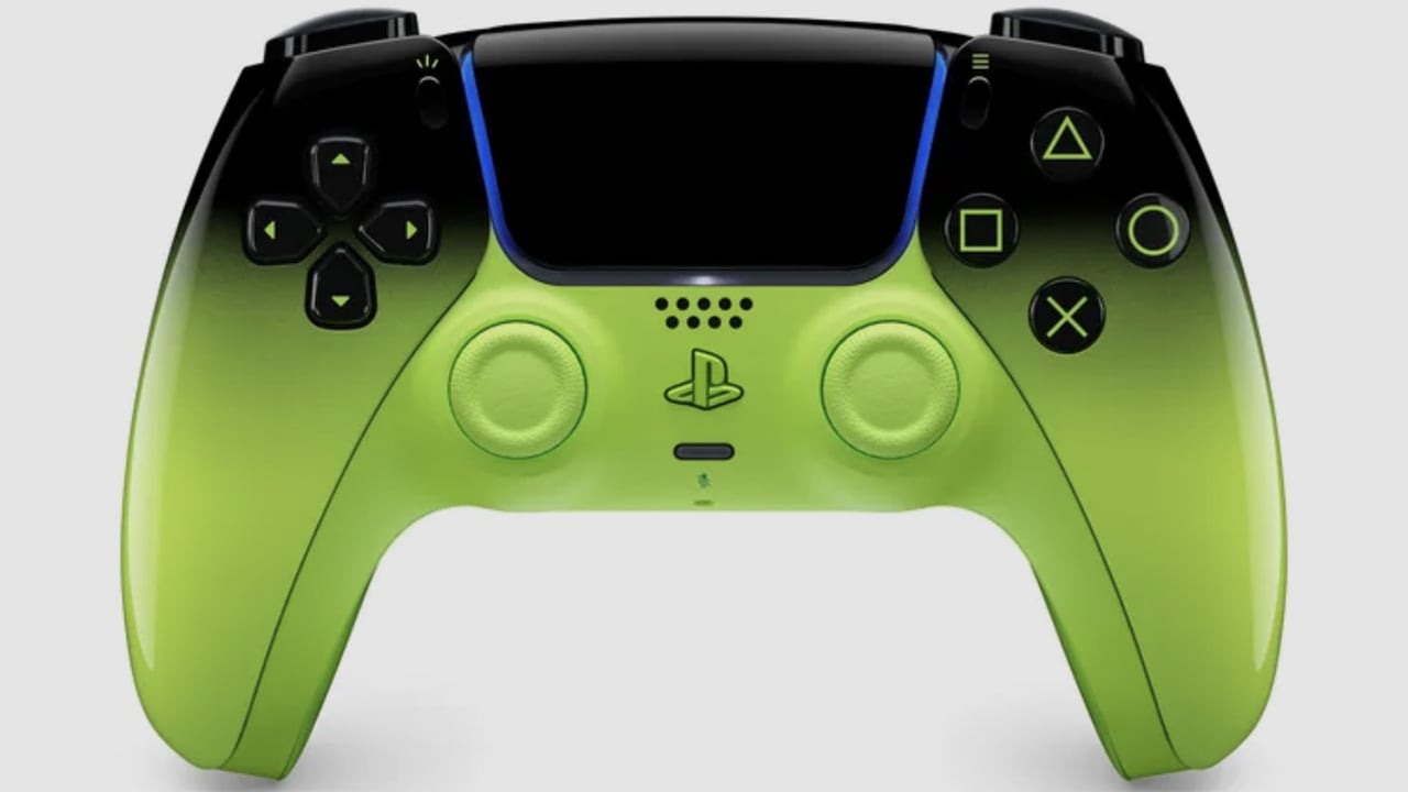 Manette Ps5 Dualsense Remix Green