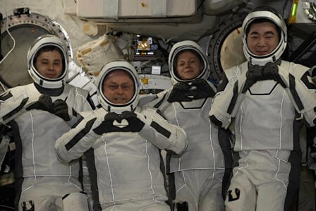 Nasa Crew 11 Espace Iss