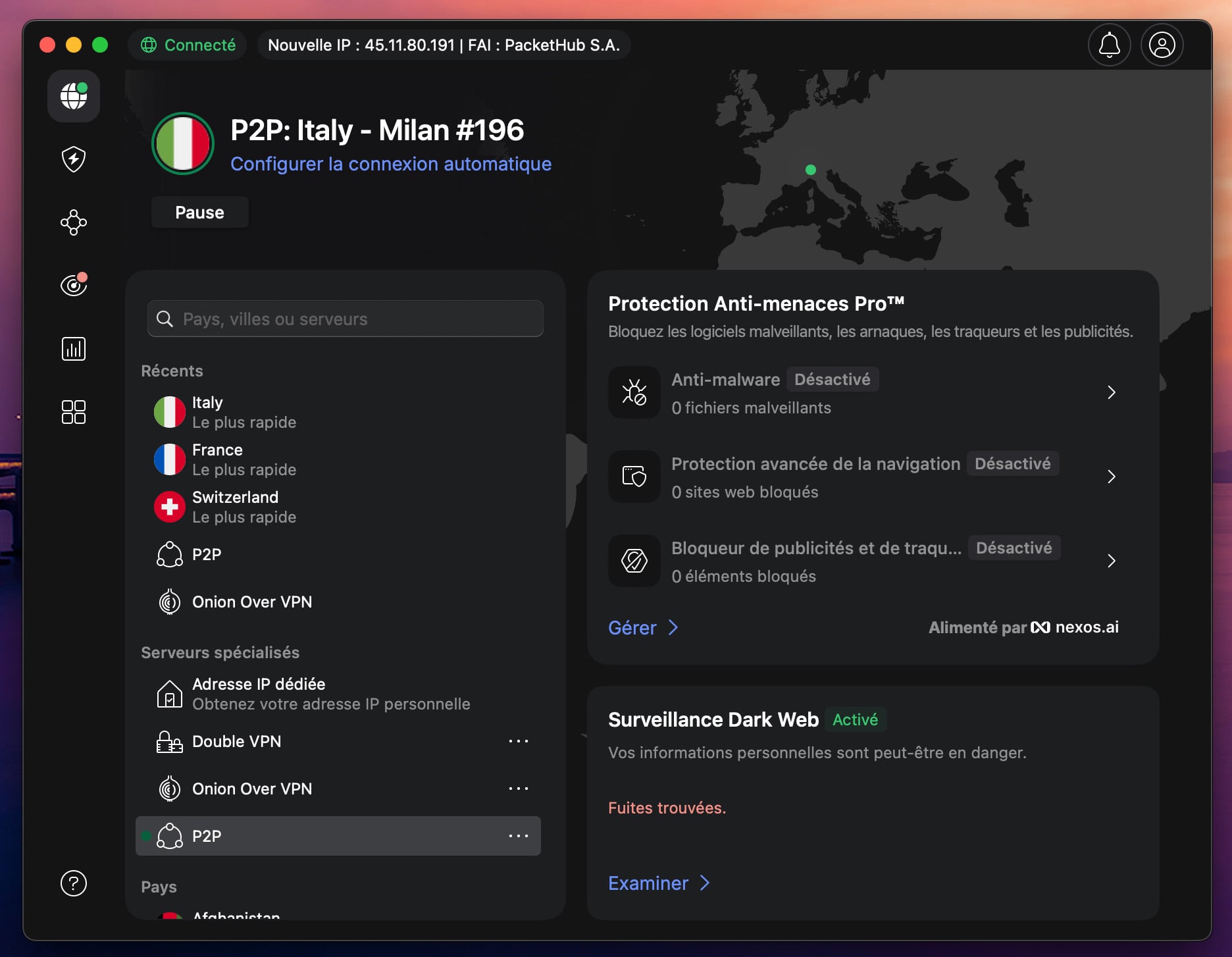 Nordvpn Mode Nuit Vpn