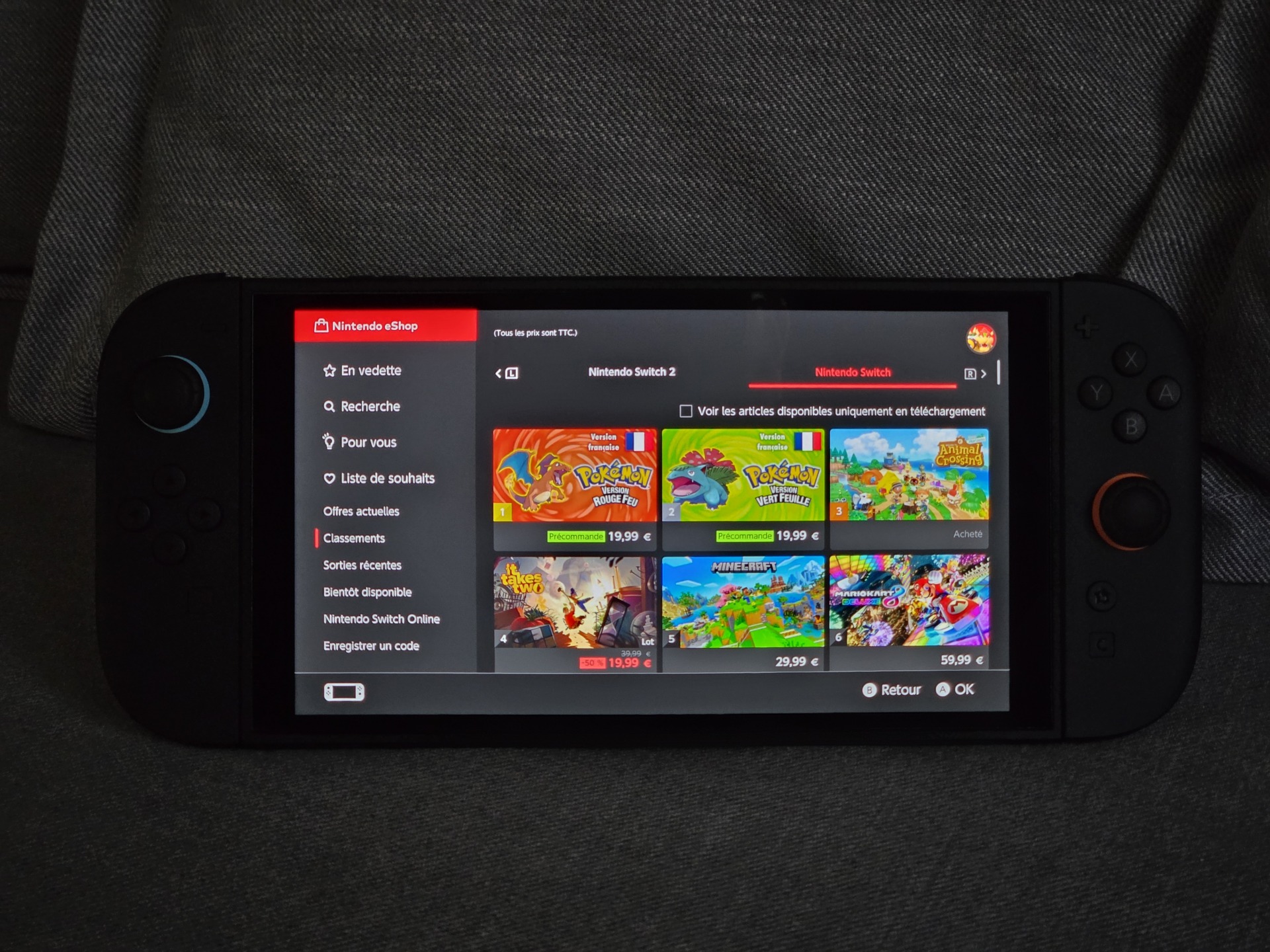 Pokémon Rouge Feu Vert Feuille Switch