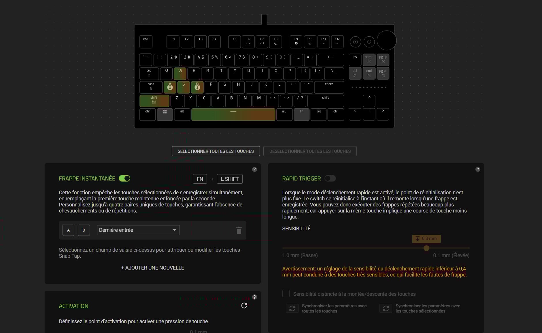 Test Clavier Razer Huntsman Signature Edition