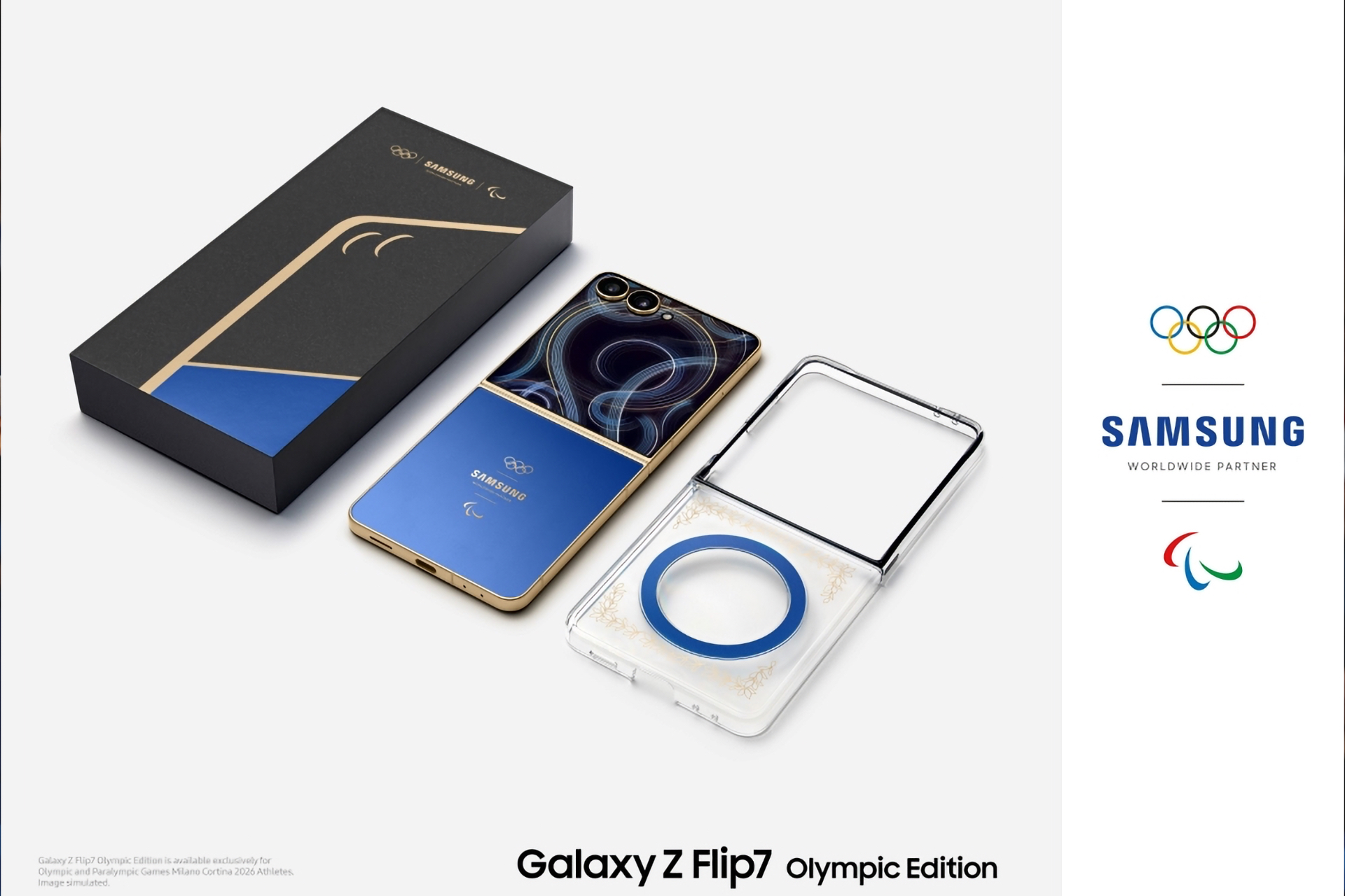 Samsung Galaxy Z Flip7 Olympique 2