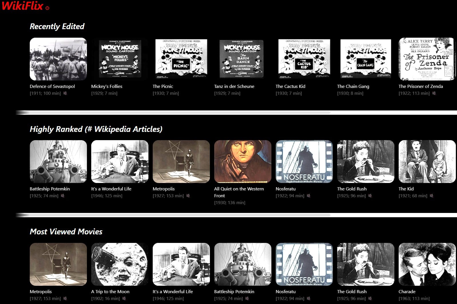 Wikiflix