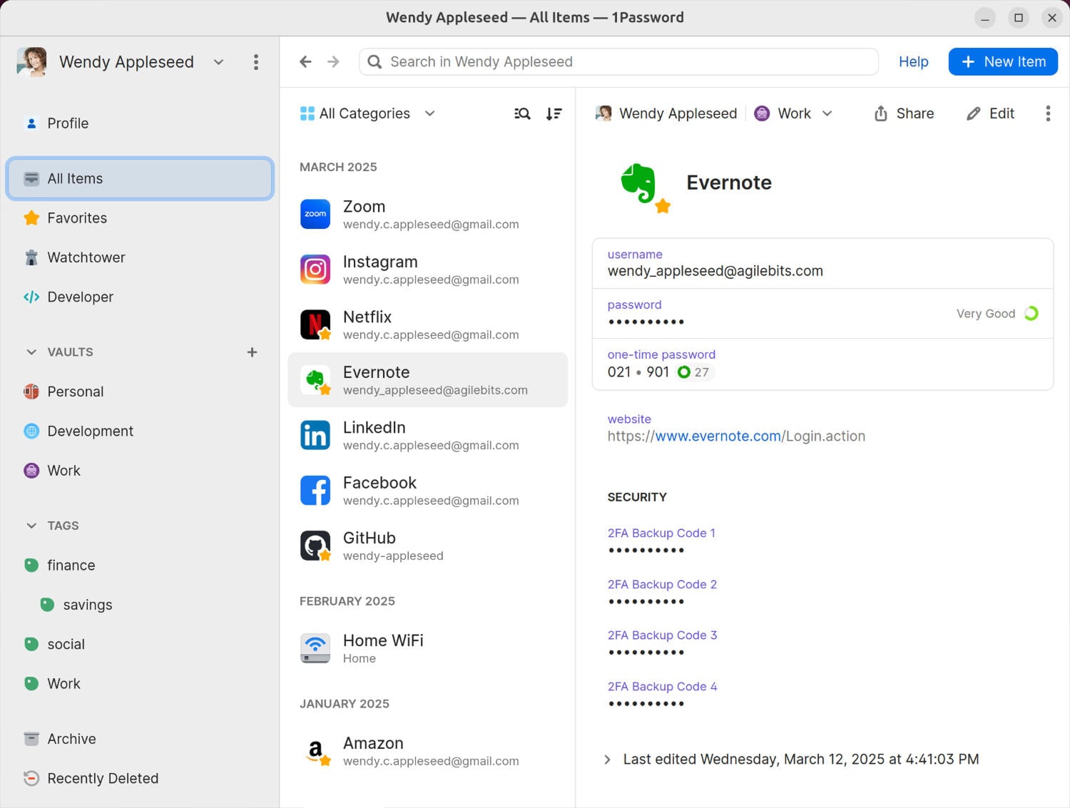 1password Gestionnaire Jdg