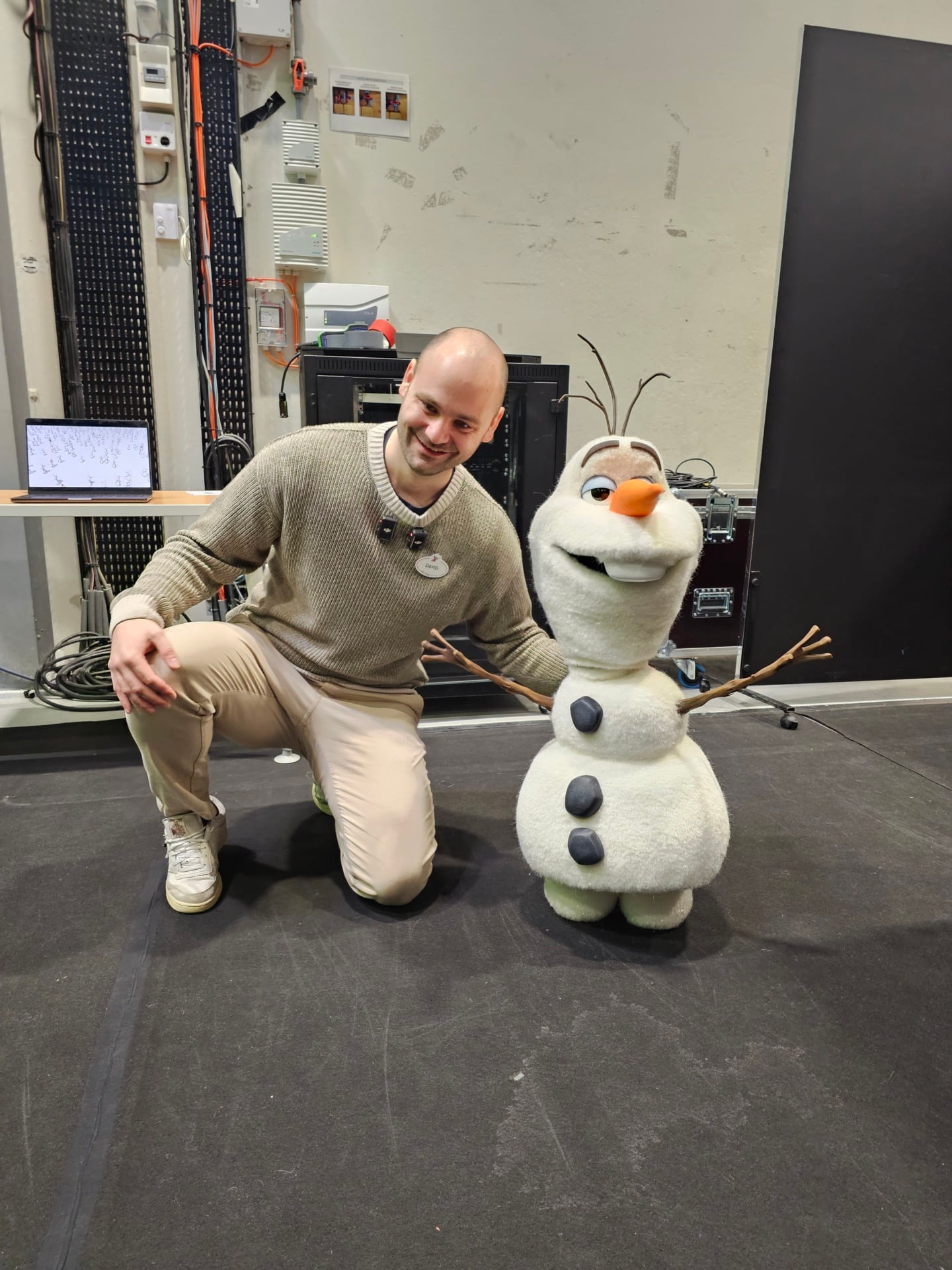 Robot Olaf Disneyland Paris