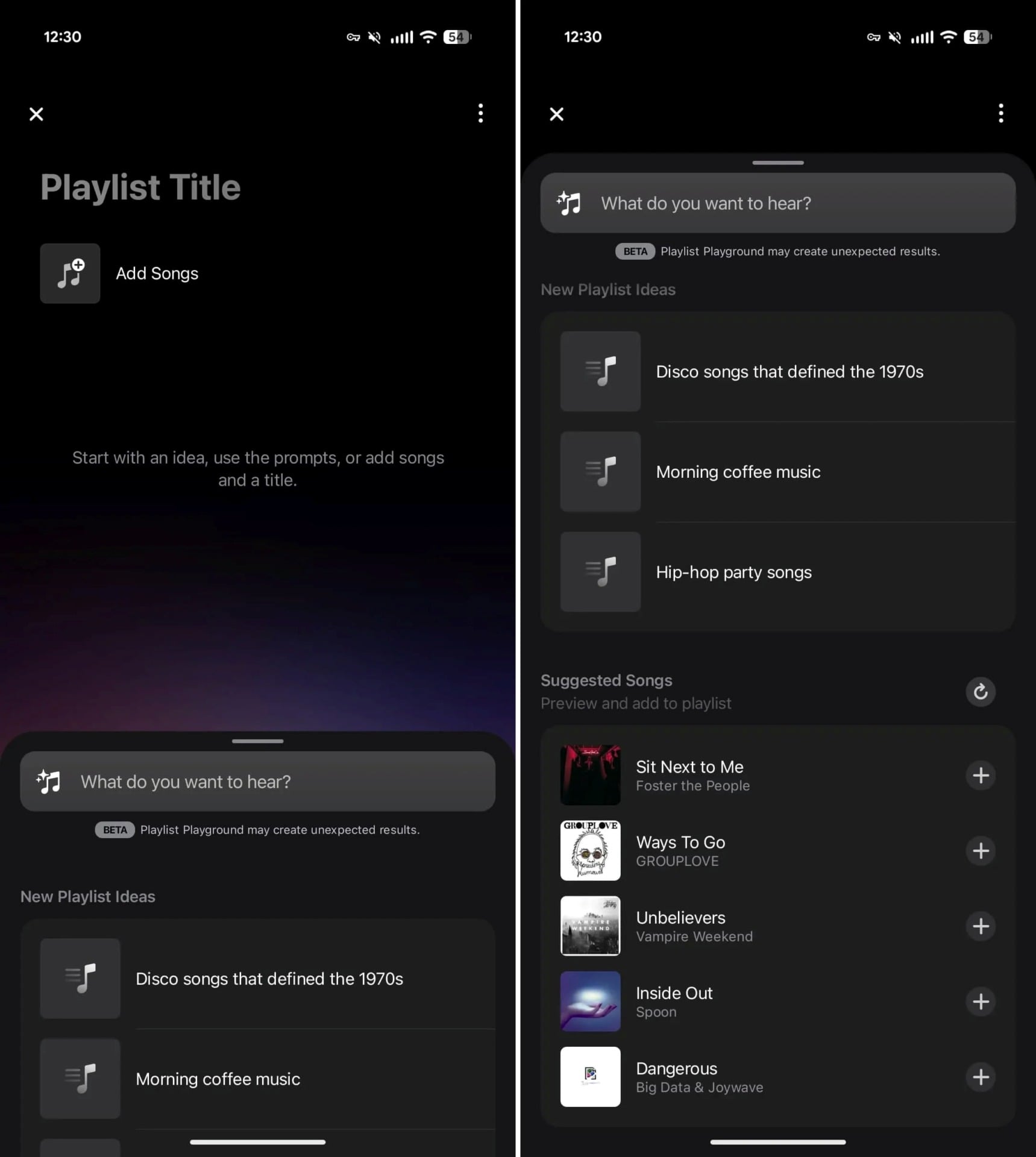Playlist Playground