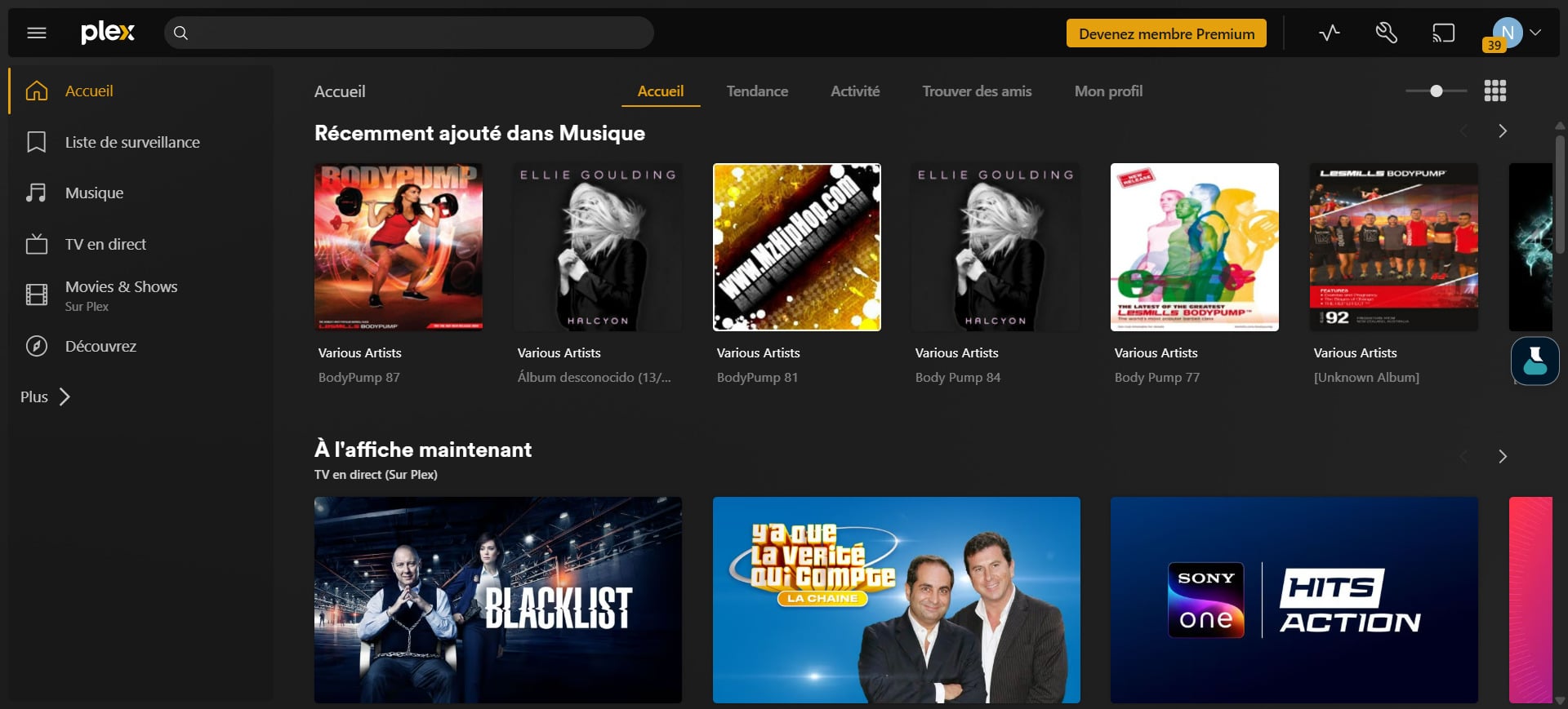 Comment configurer Plex