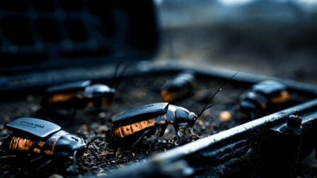 Cafards Crédit Swarm Biotactics
