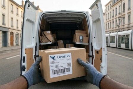 Illustration d'un deepfake utilisé dans une fraude au faux colis en ligne