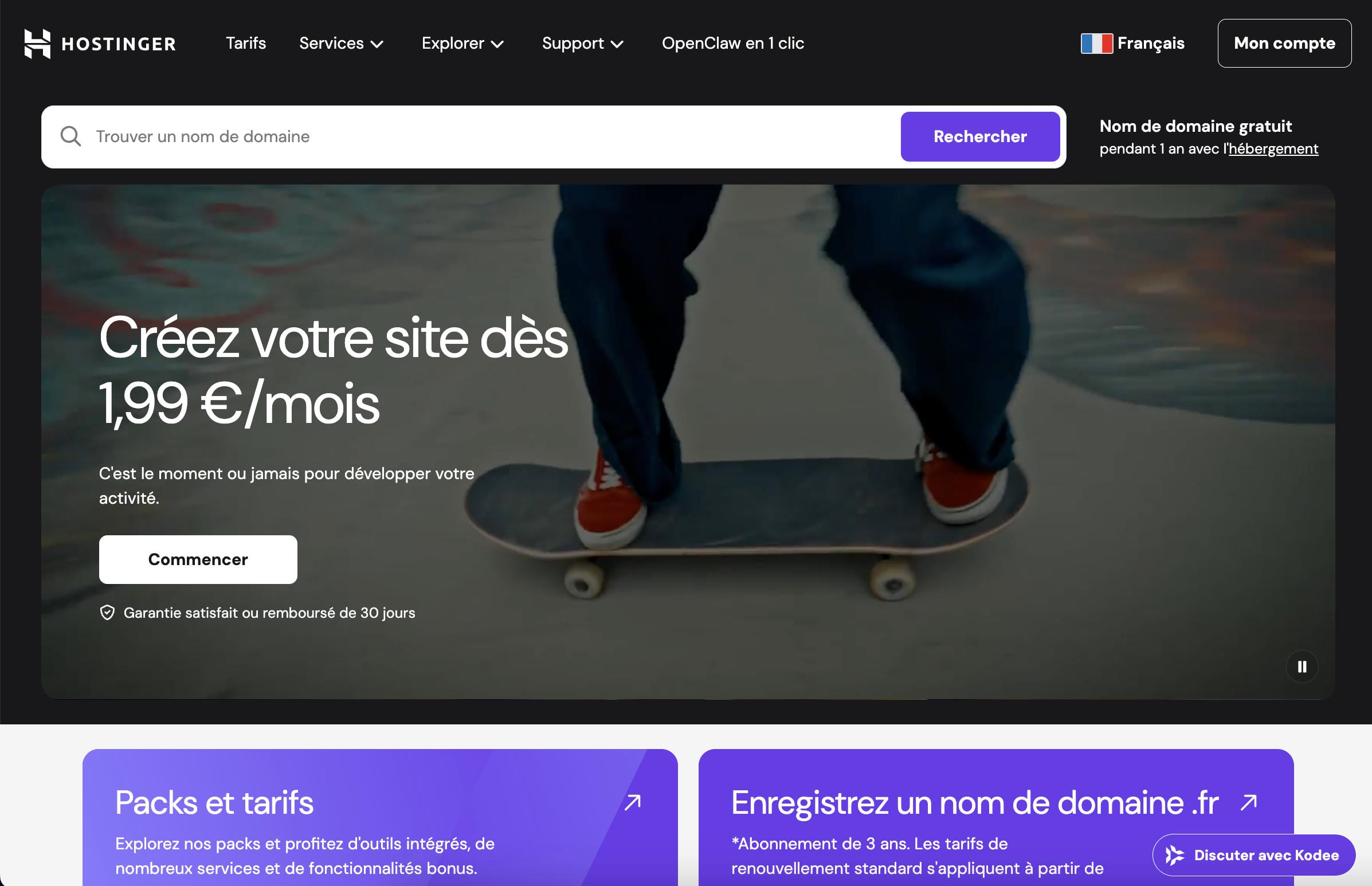 L'avis de JDG sur Hostinger