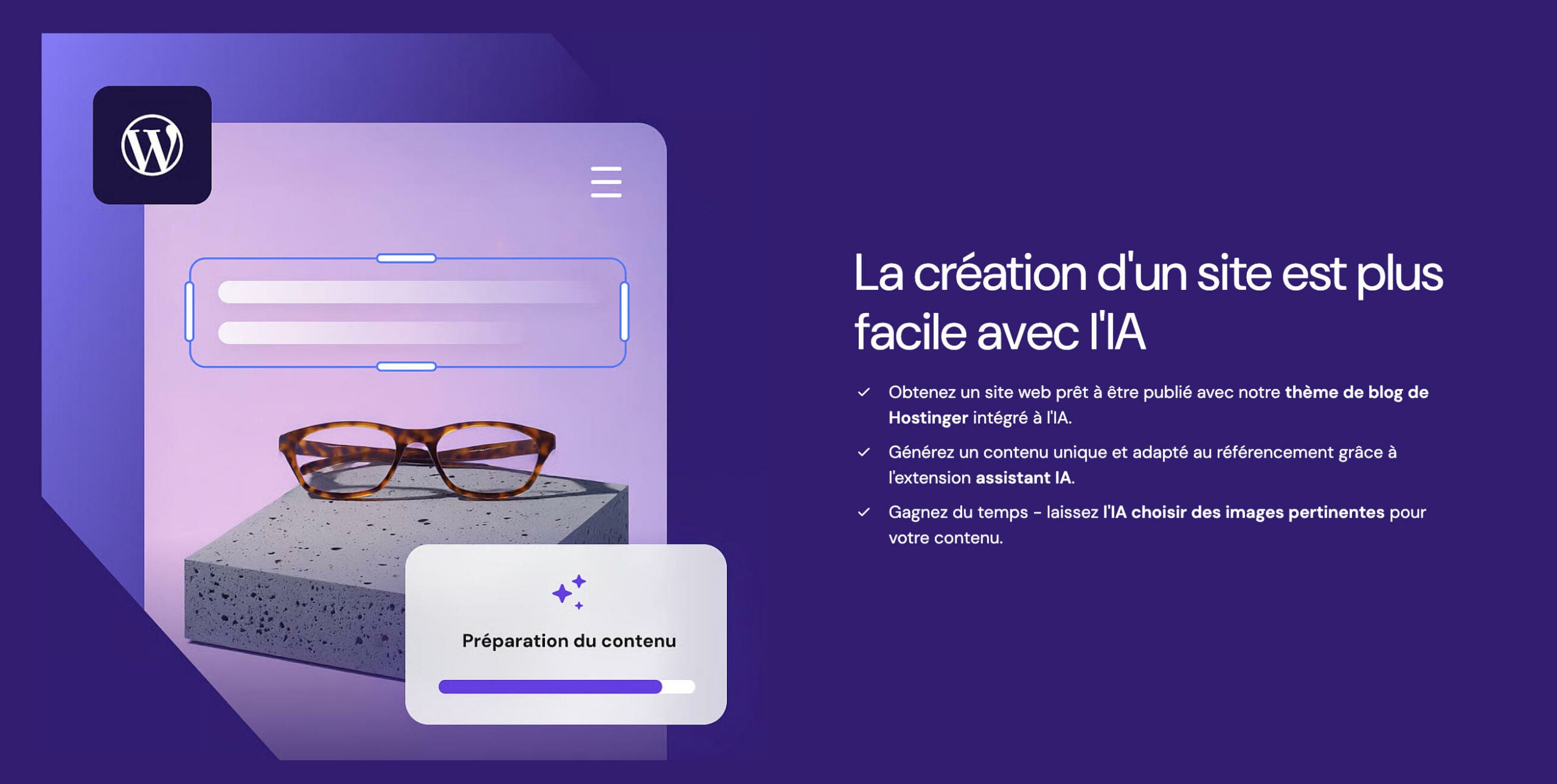 Hostinger : créez un site avec l'IA