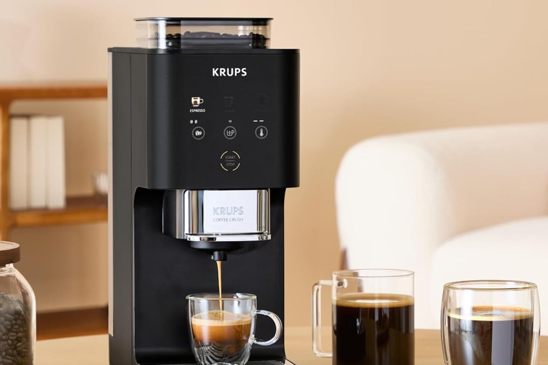 Krups Machine Cafe Coffee Crush
