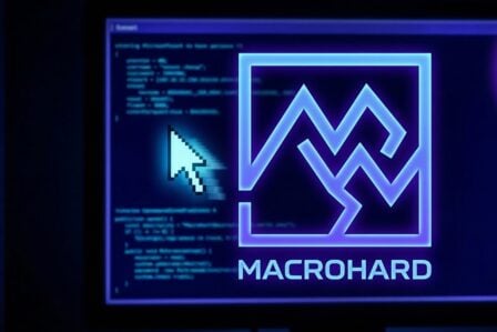 Interface d'un agent IA Macrohard contrôlant un écran d'ordinateur avec curseur autonome, projet xAI Elon Musk