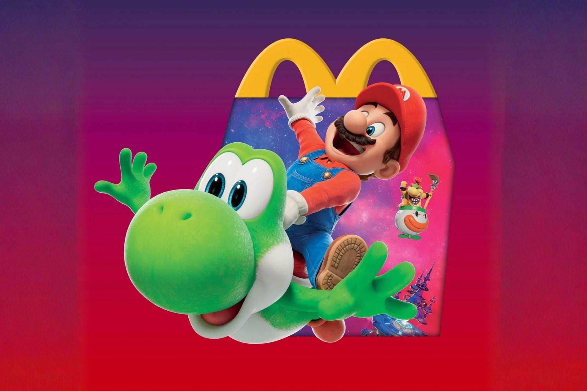 Super Mario Galaxy Mcdonalds