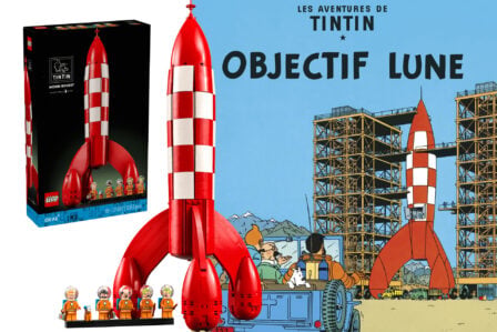Tintin Objectif Lune Set Lego