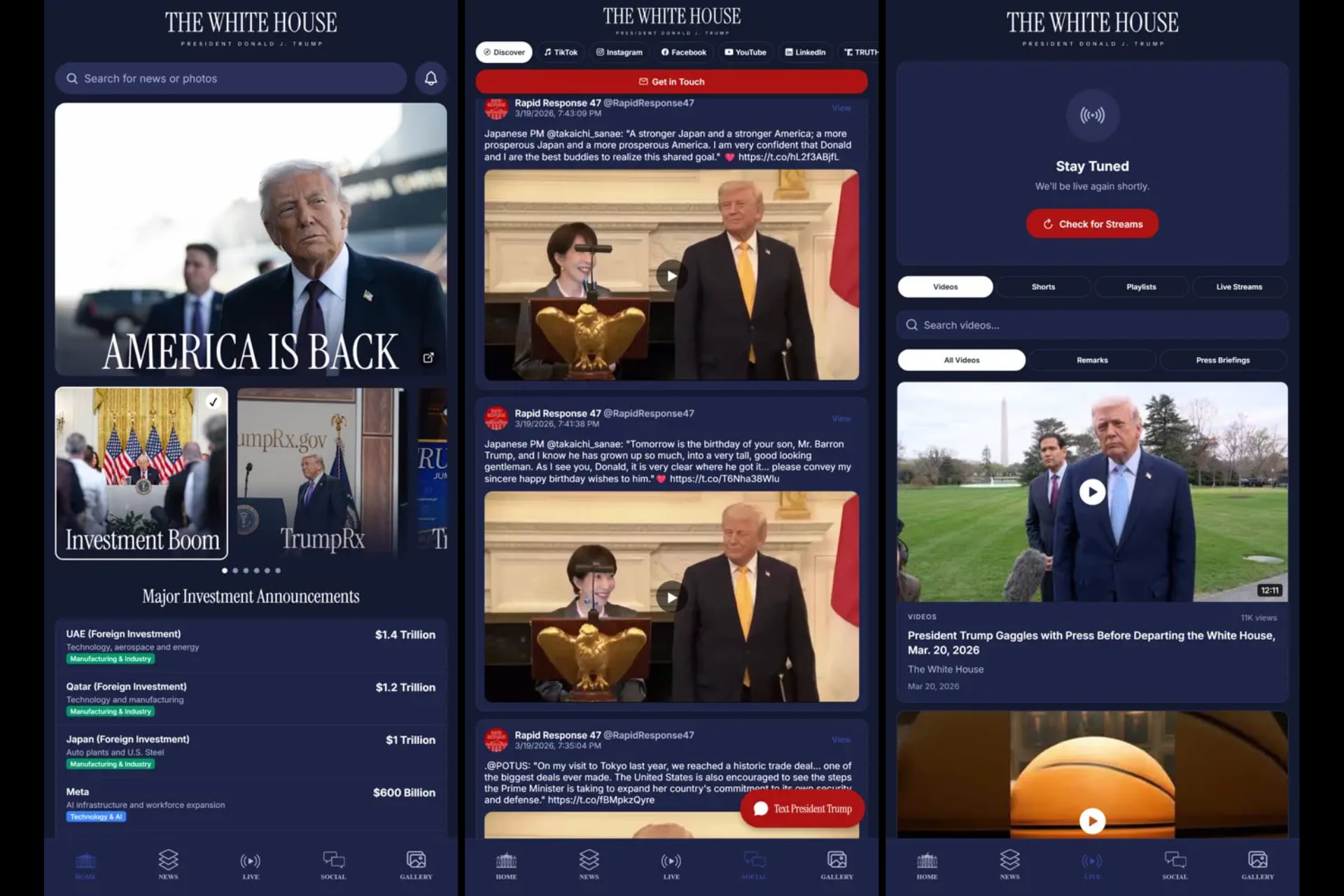 White House App
