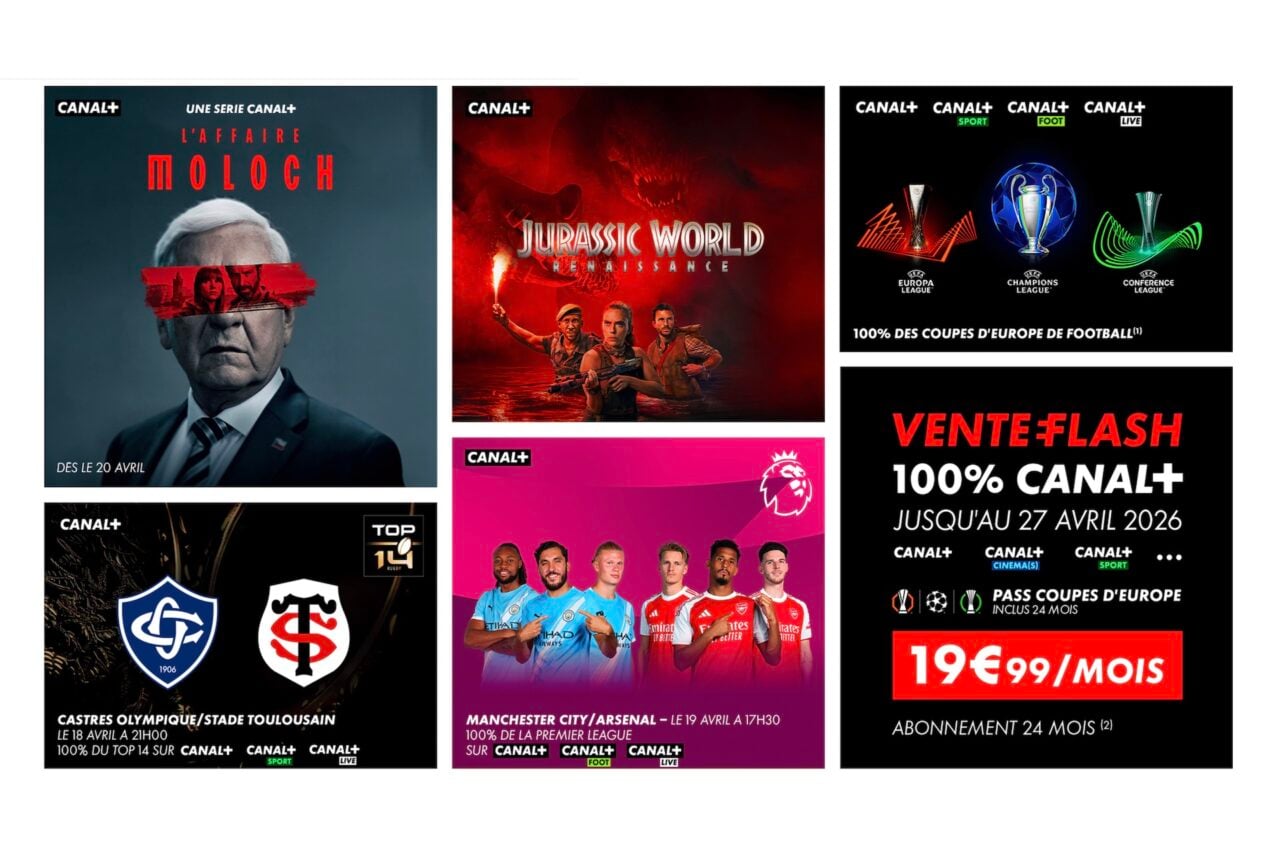 Offre 100% canal+ avril 2026