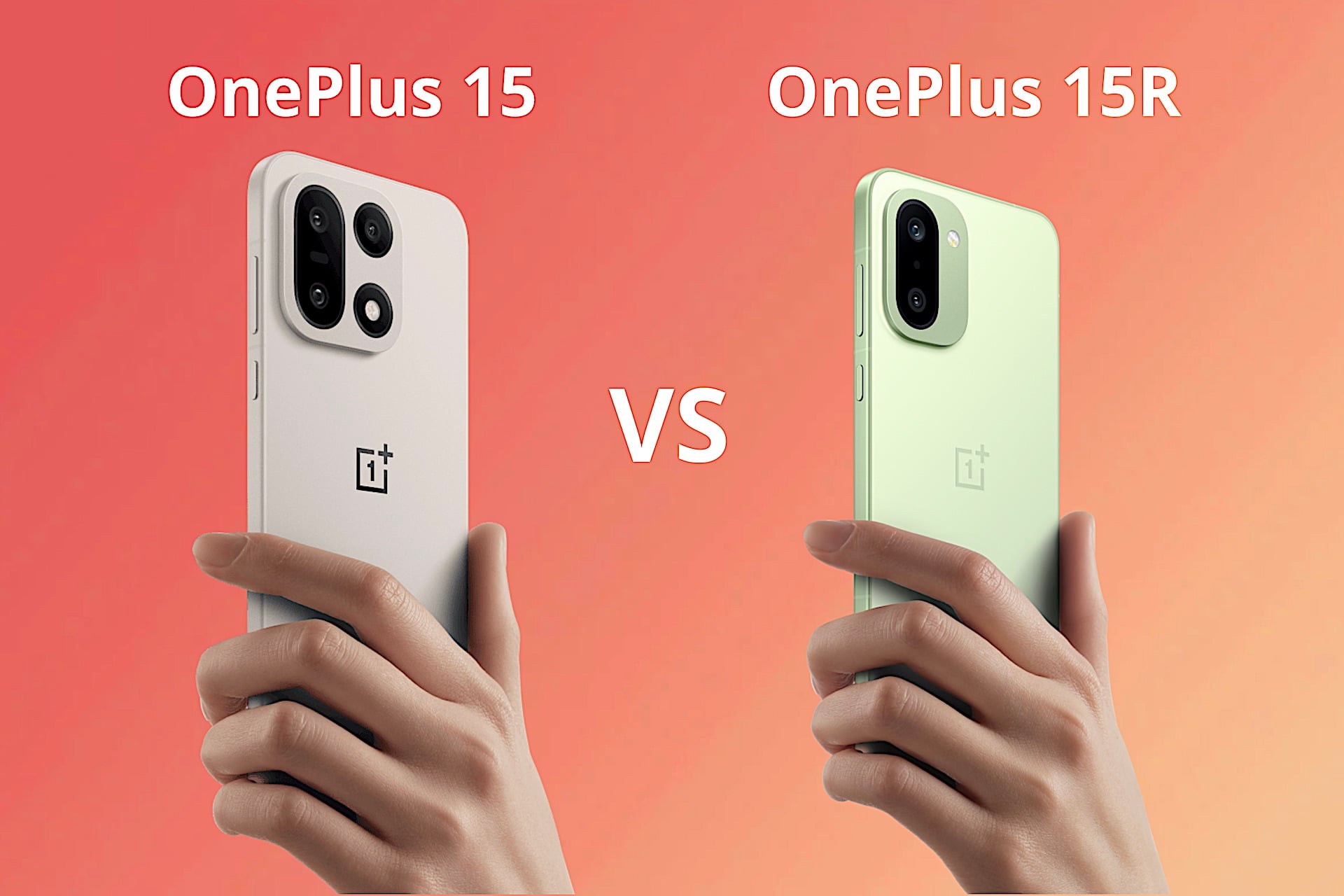 OnePlus 15 VS OnePlus 15R