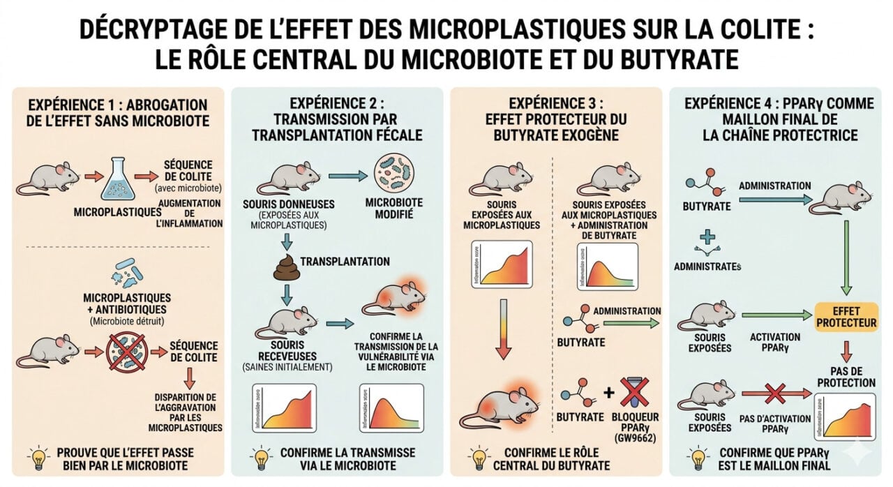 Schéma Microplastiques