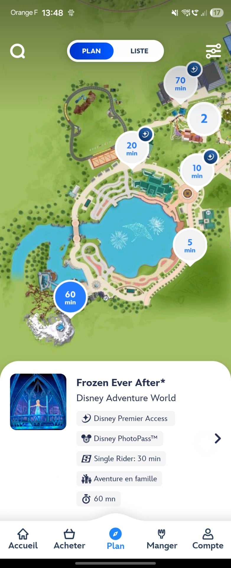 Disneyland Paris Frozen