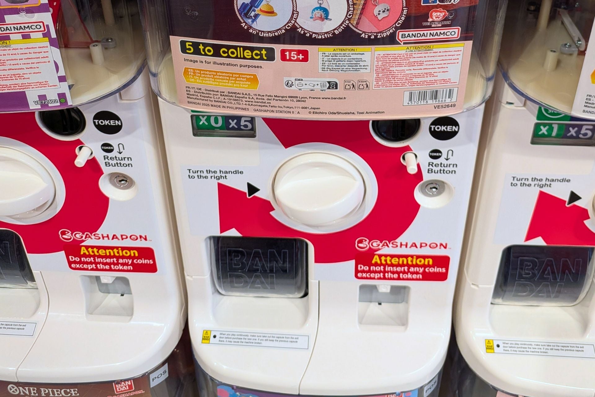 Gashapon Bandai King Jouet Distributeur