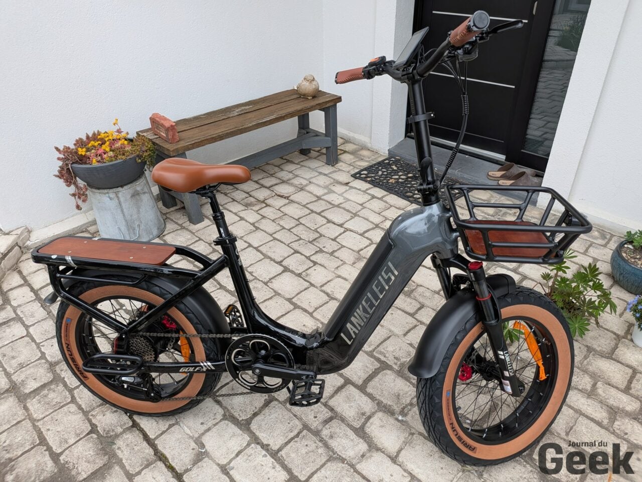 Test du vélo Lankeleisi Golf-X : fat bike électrique pliable et robuste