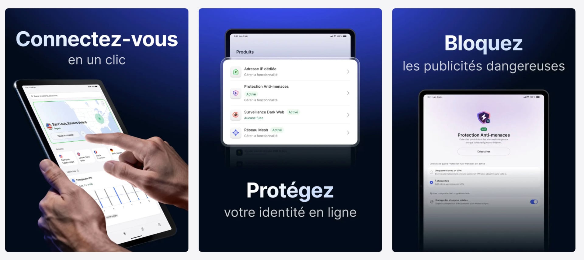NordVPN sur iPad