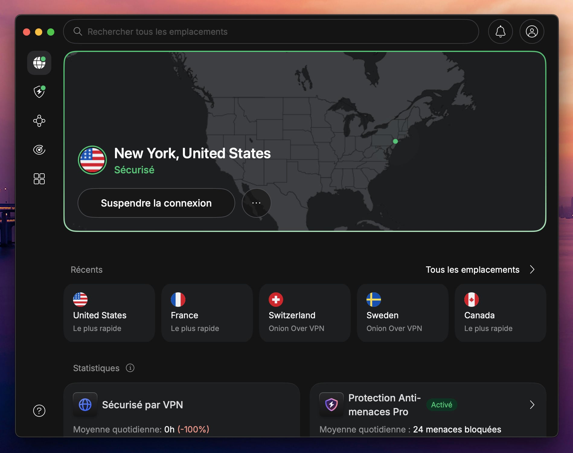 NordVPN avec son VPN aux USA