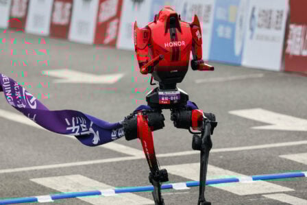 Robot Humain Honor Semi Marathon Pekin
