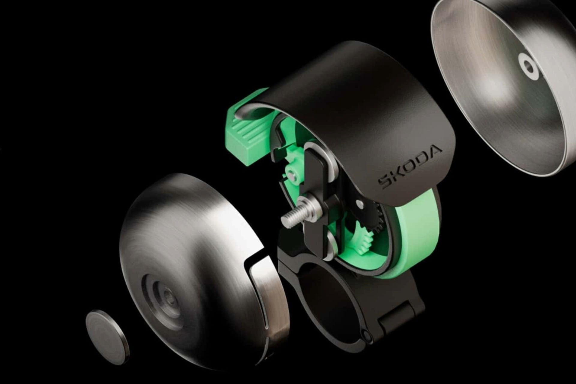 Skoda Duobell Sonnette Velo Antibruit 2026