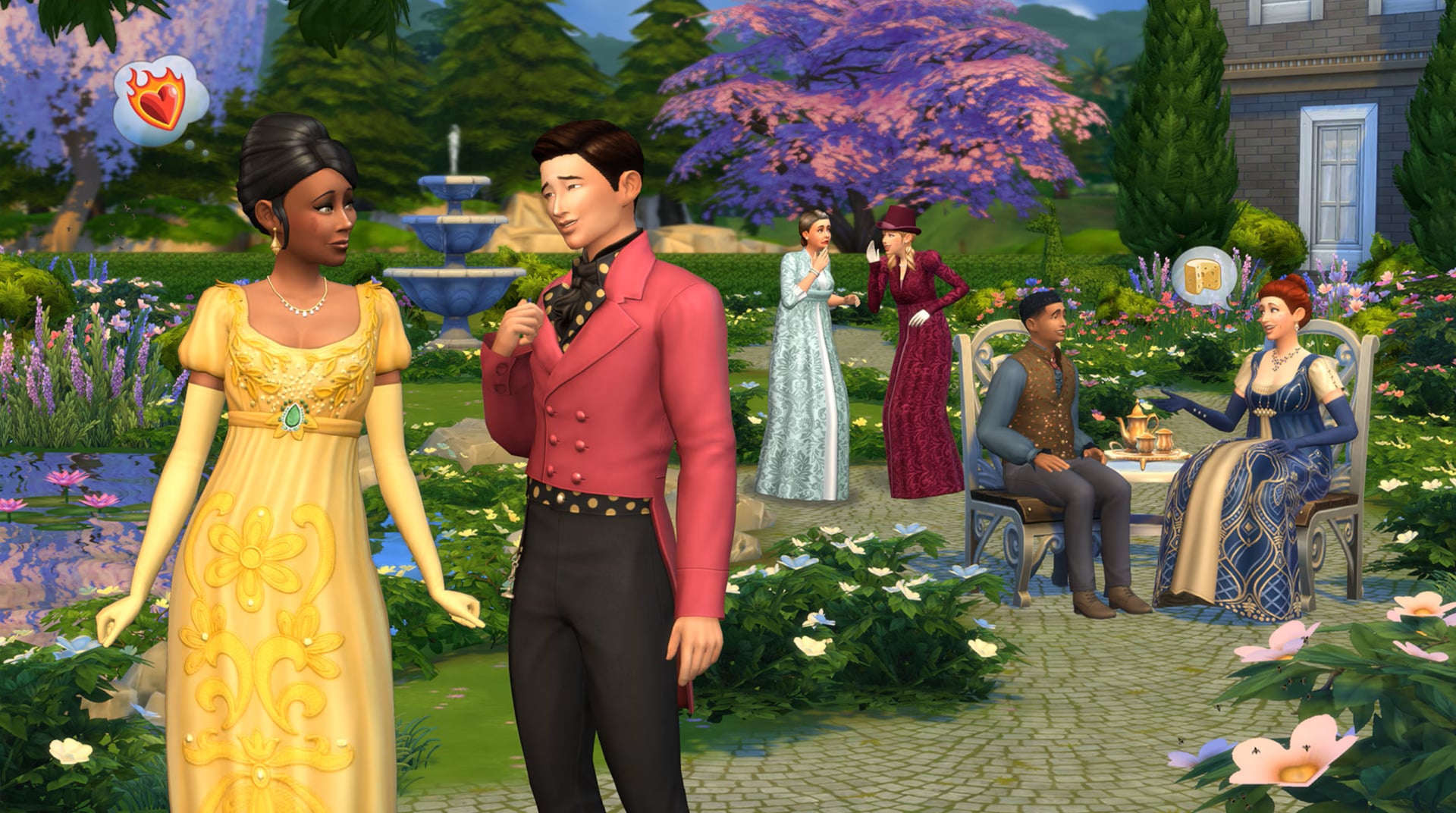Les Sims 4 x Bridgerton