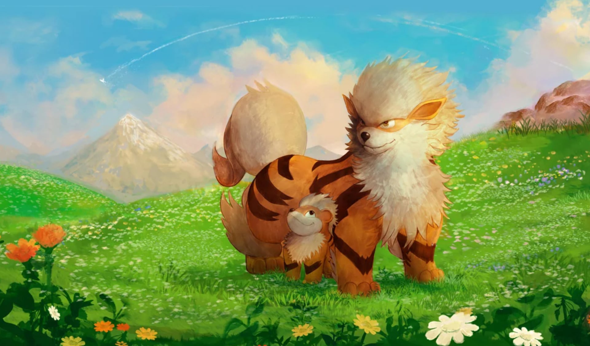 Arcanin et Caninos Pokémon