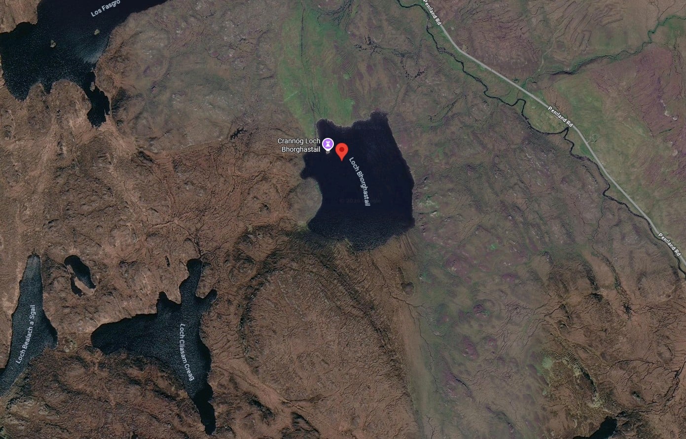 Crannog Loch Bhorgastail