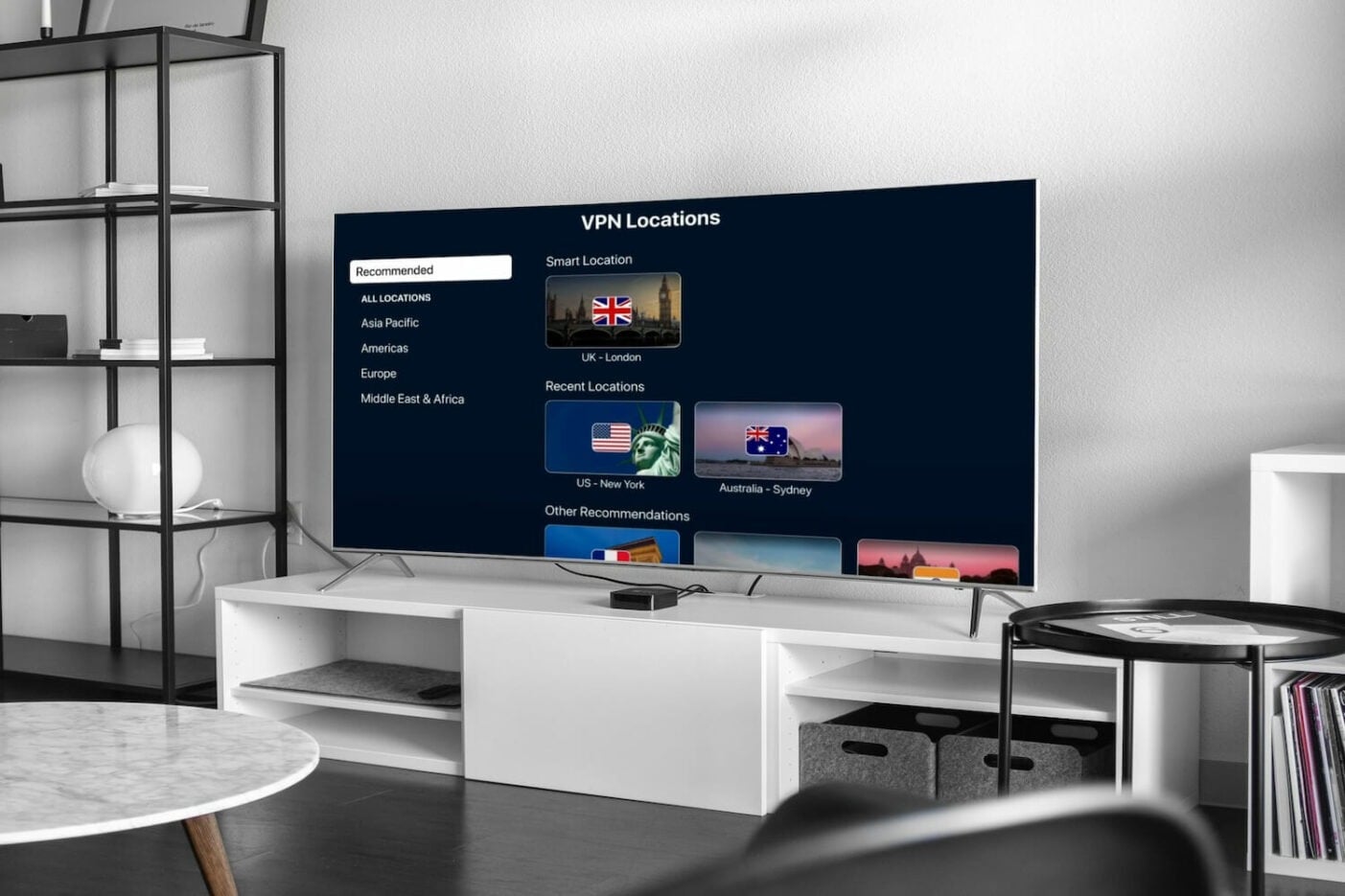 Interface Expressvpn Sur Apple TV