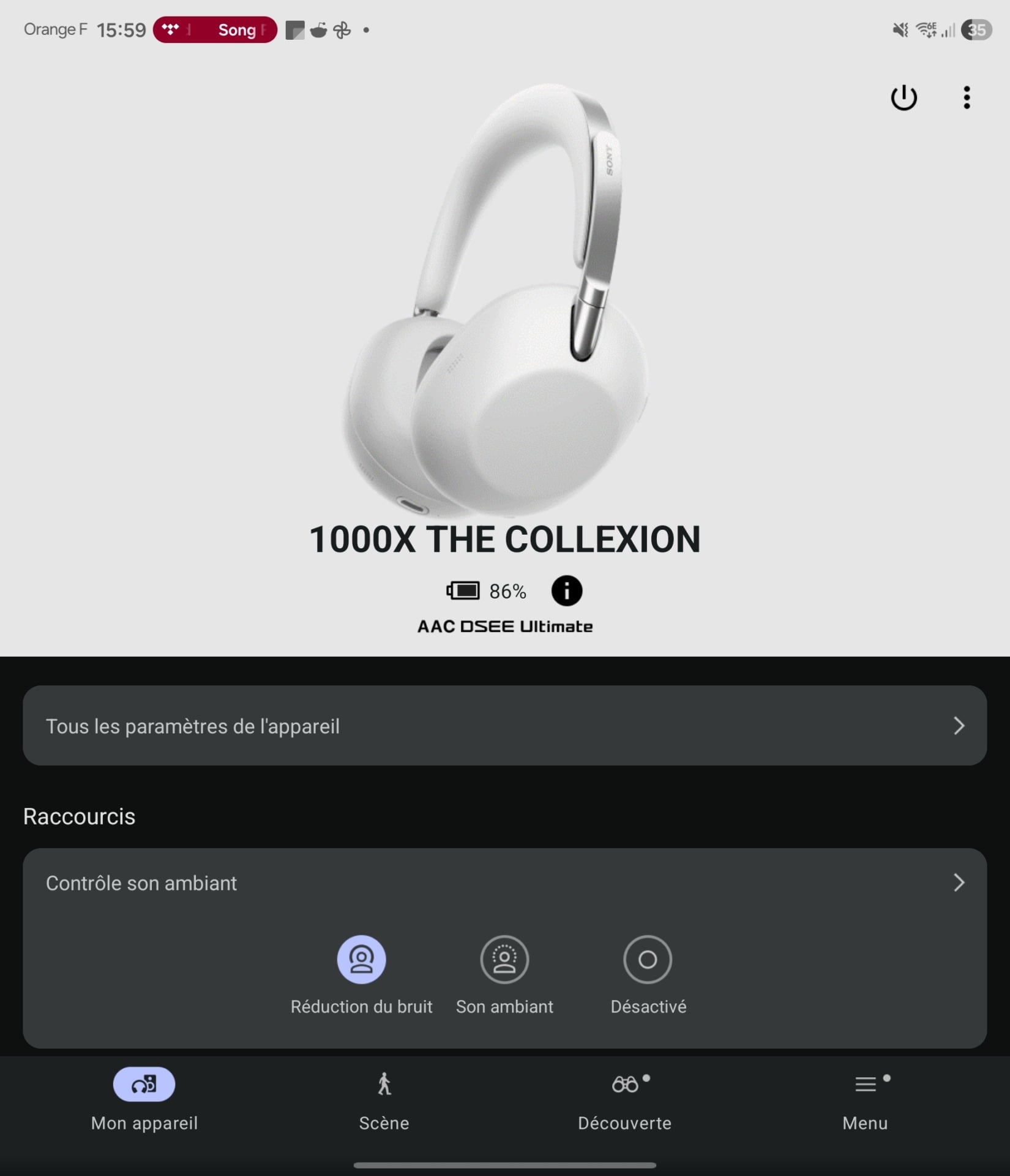 Test casque audio Sony 1000X The ColleXion