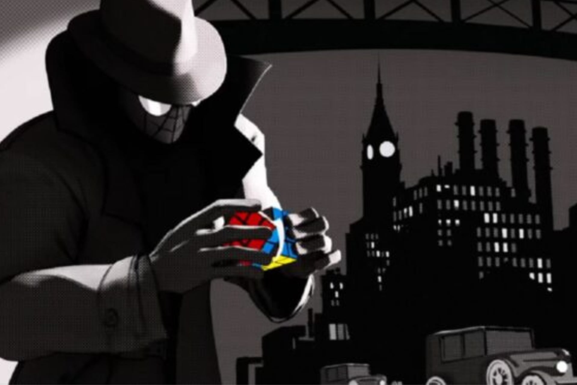 Spider Man Noir Couleurs