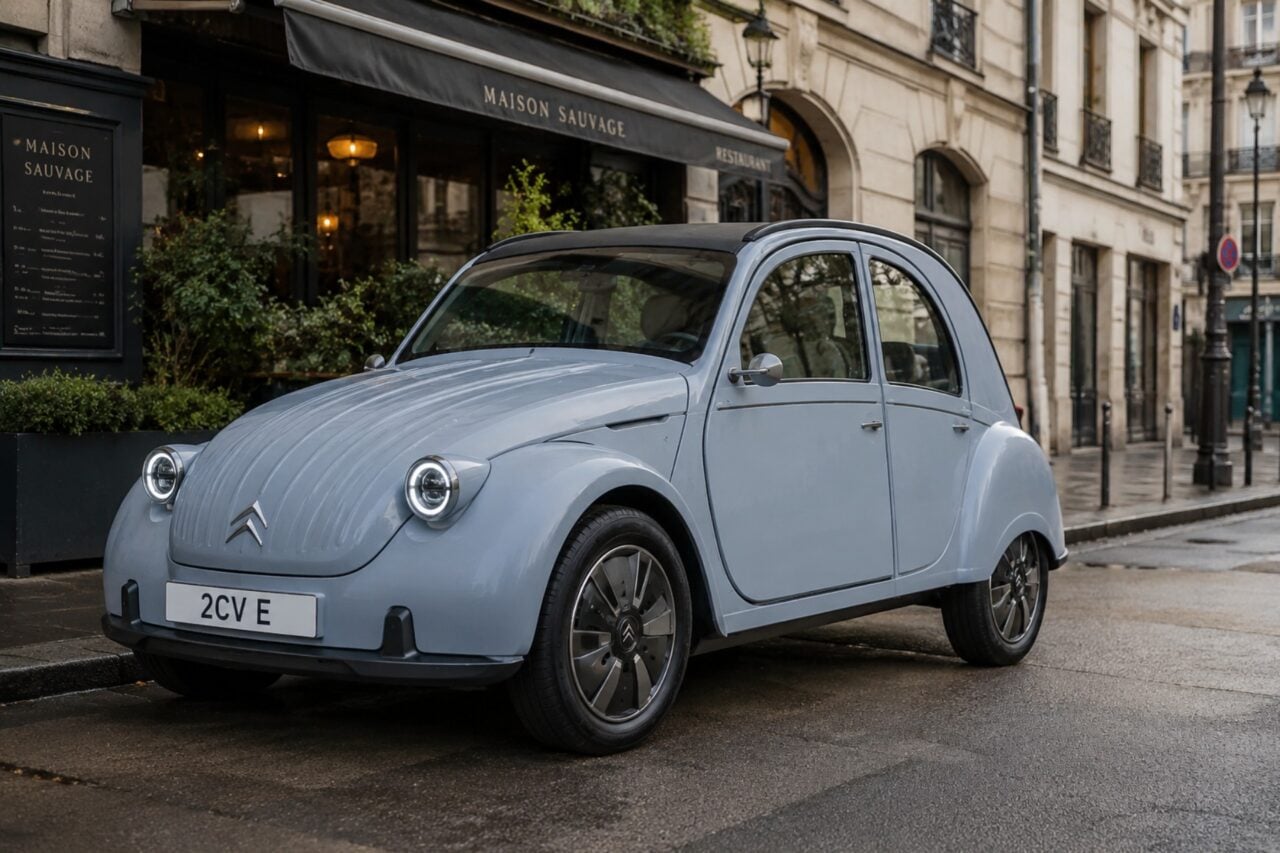 Citroen 2cv Electrique Retour 2028