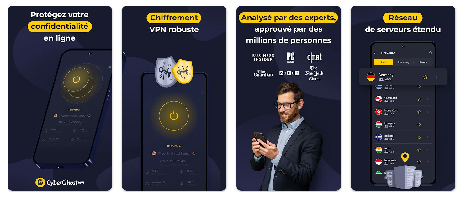 Cyberghost Play Store Android