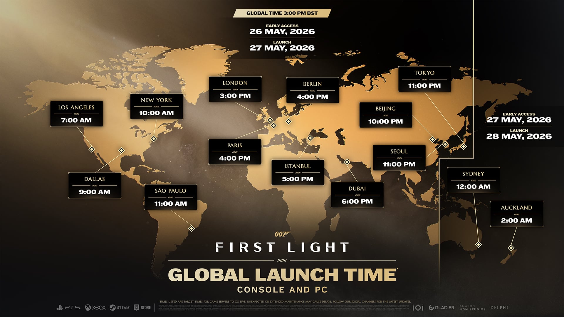 Heure Lancement 007 First Light