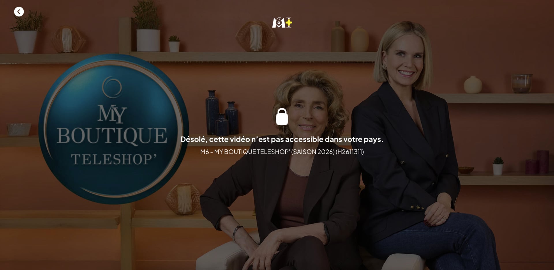 Regarder M6 à l'étranger