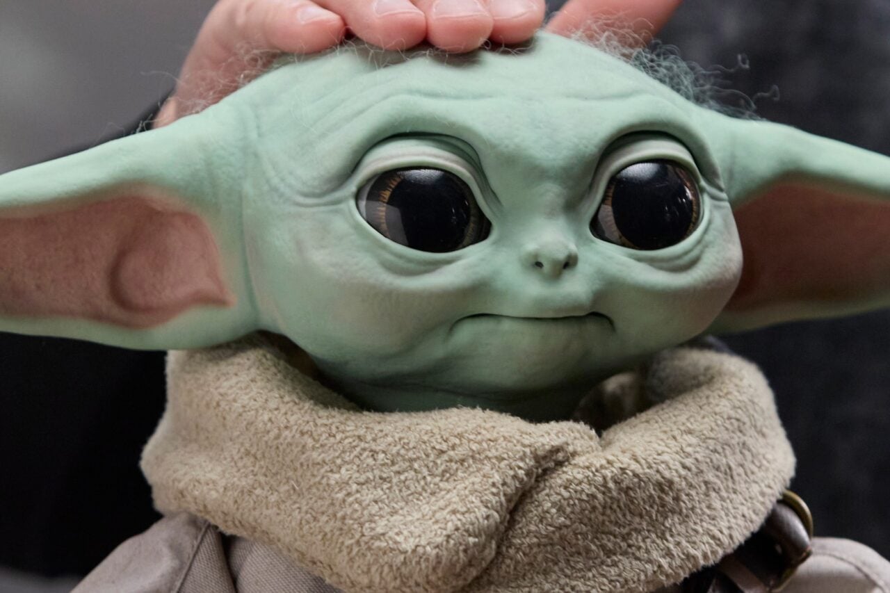 L'animatronique Star Wars Ultimate Grogu de Hasbro à l'échelle 1:1