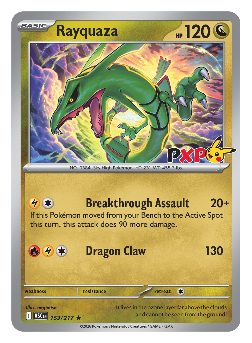 Carte Pokémon promo Championnats du Monde