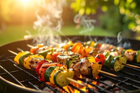 Apéro Berbecue été Végétal