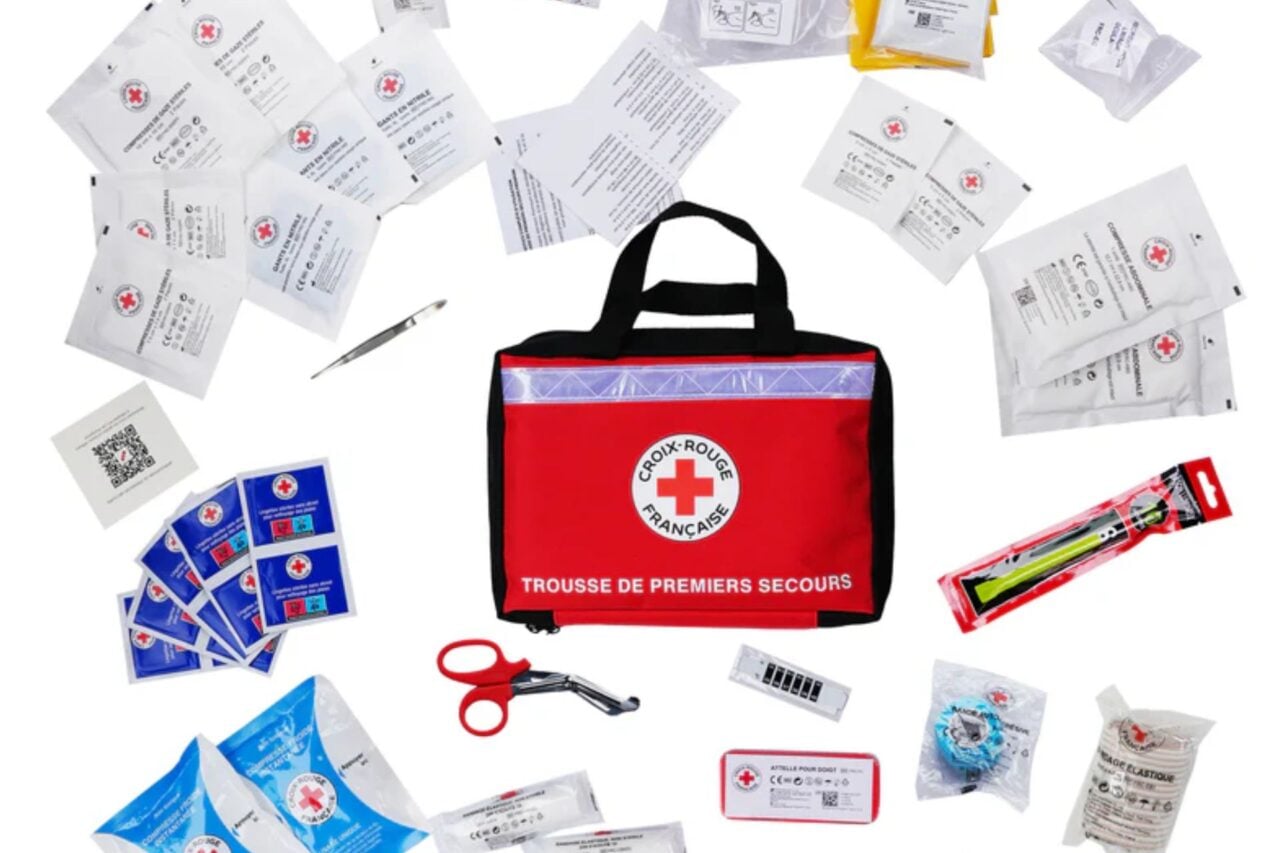 Croix Rouge Trousse Secours